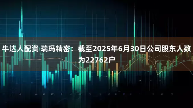 牛达人配资 瑞玛精密：截至2025年6月30日公司股东人数为22762户